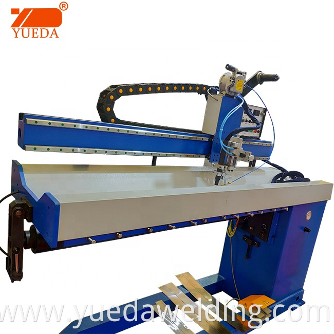 Yueda 3 phase welding equipment steel drum seam welding machine price